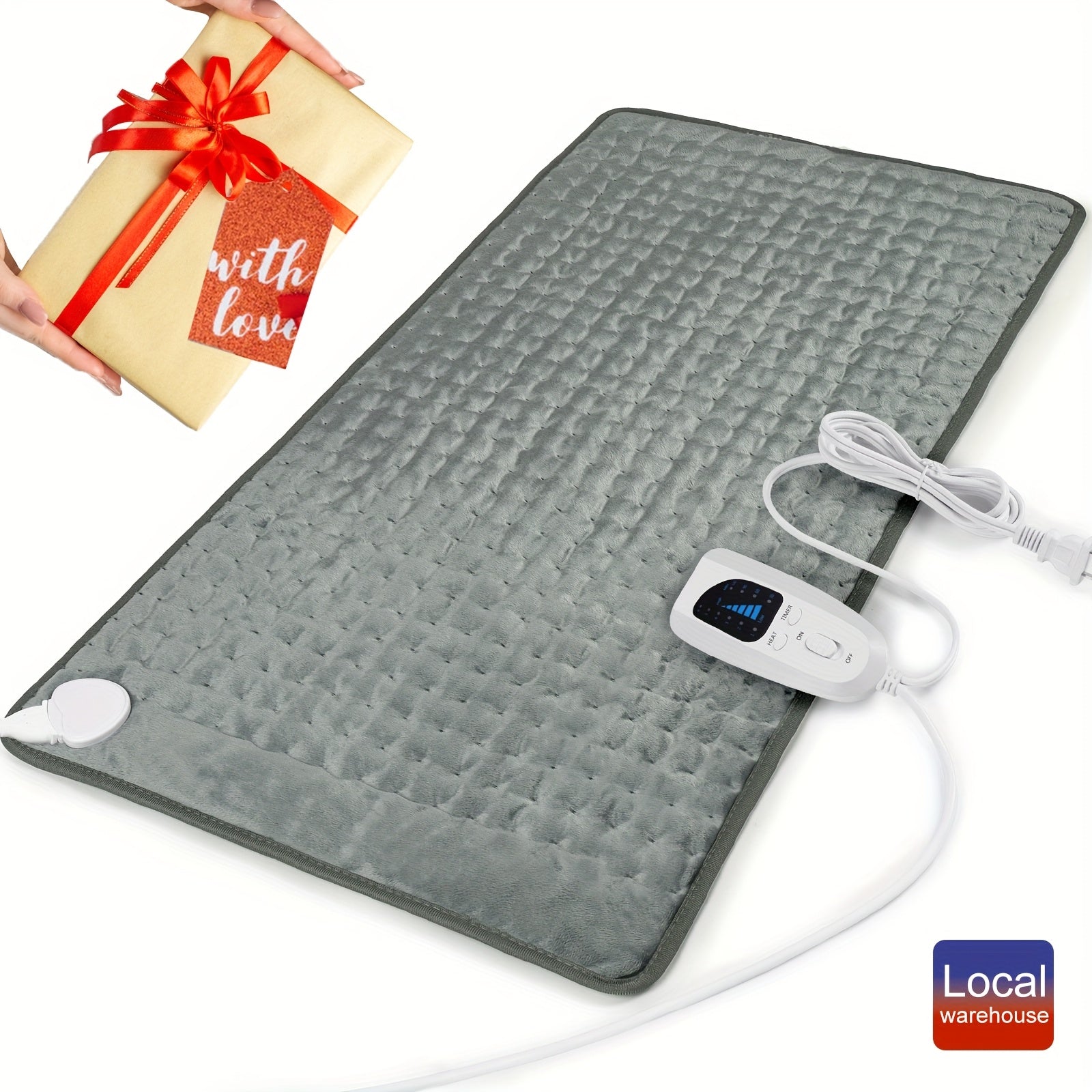 Heating Pad for Back & Body – Adjustable Timer & Temperature Control