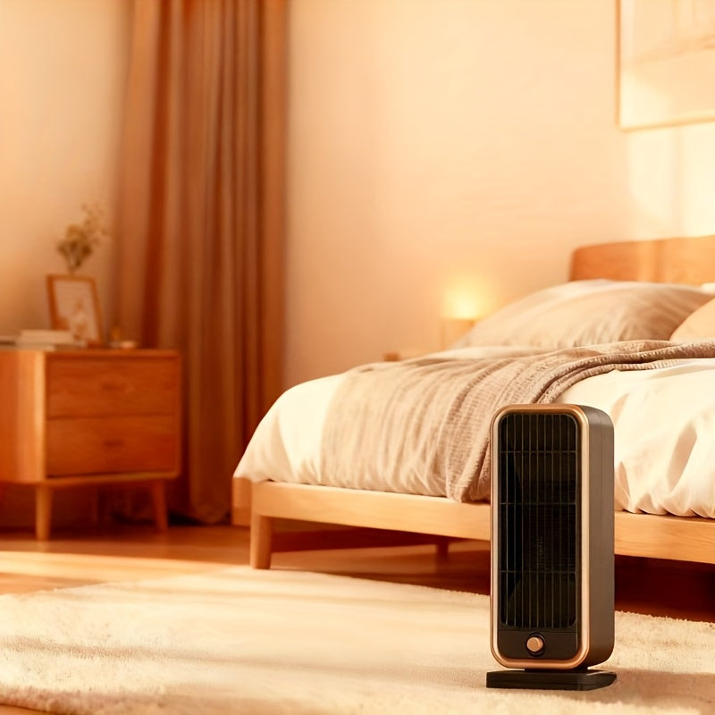 500W PTC Tower Space Heater for Indoor Use – Energy-Efficient Electric Heater with Tip-Over Protection