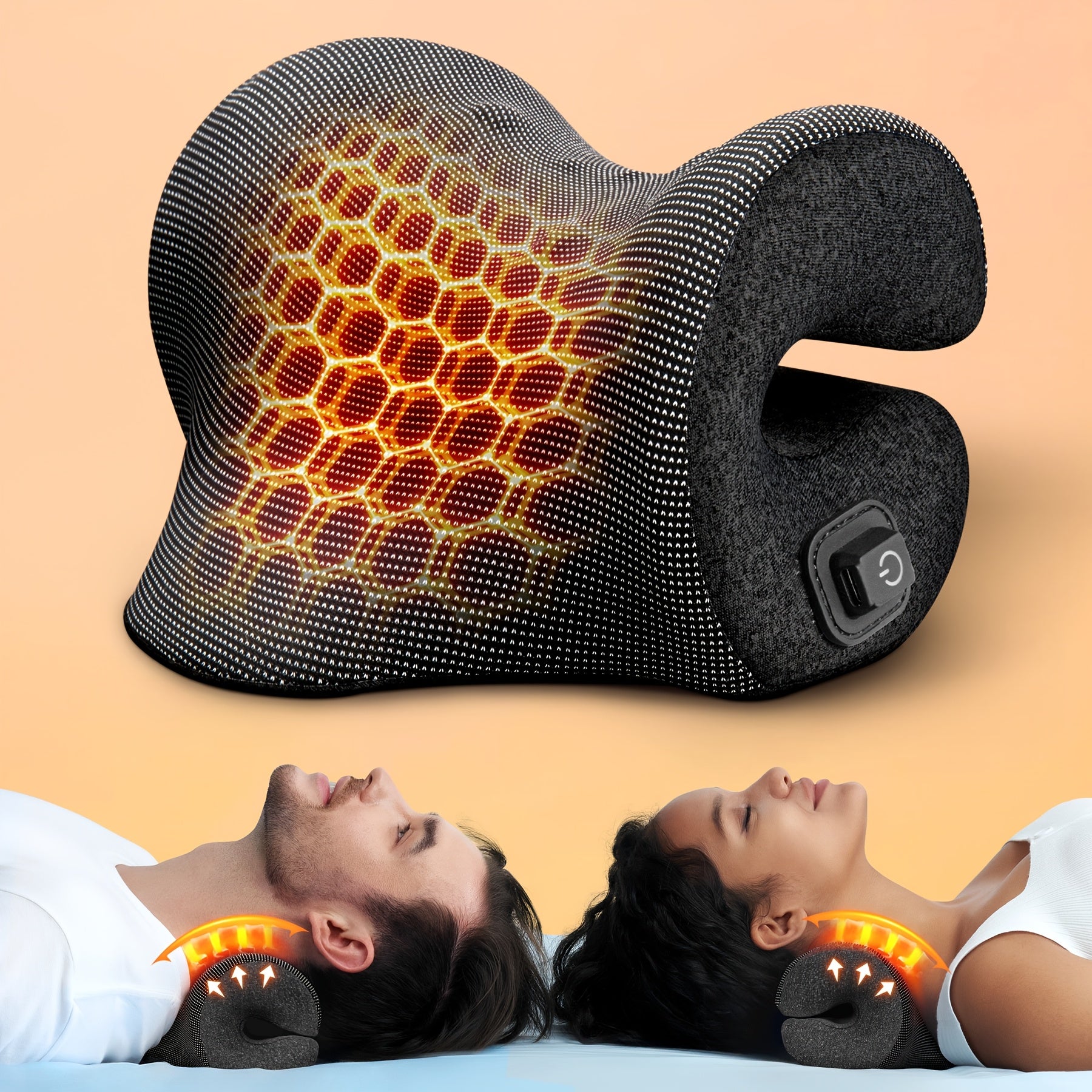 Heated Neck & Shoulder Wrap – Graphene Heating, Adjustable Temperature, Portable Design