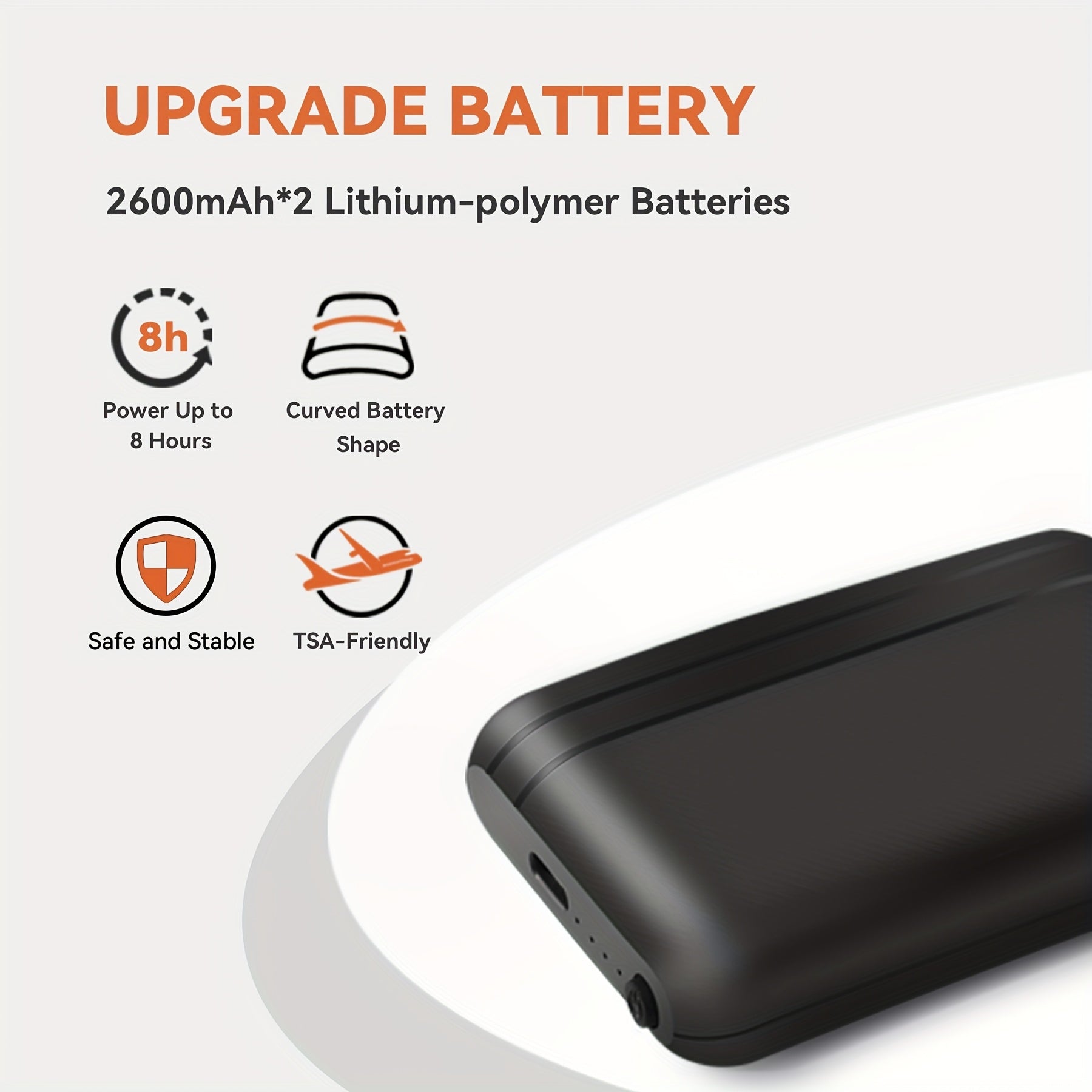 Electric Heated Gloves for Men & Women, Rechargeable Winter Thermal Gloves for Cold Weather Work, Skiing & Outdoor Use