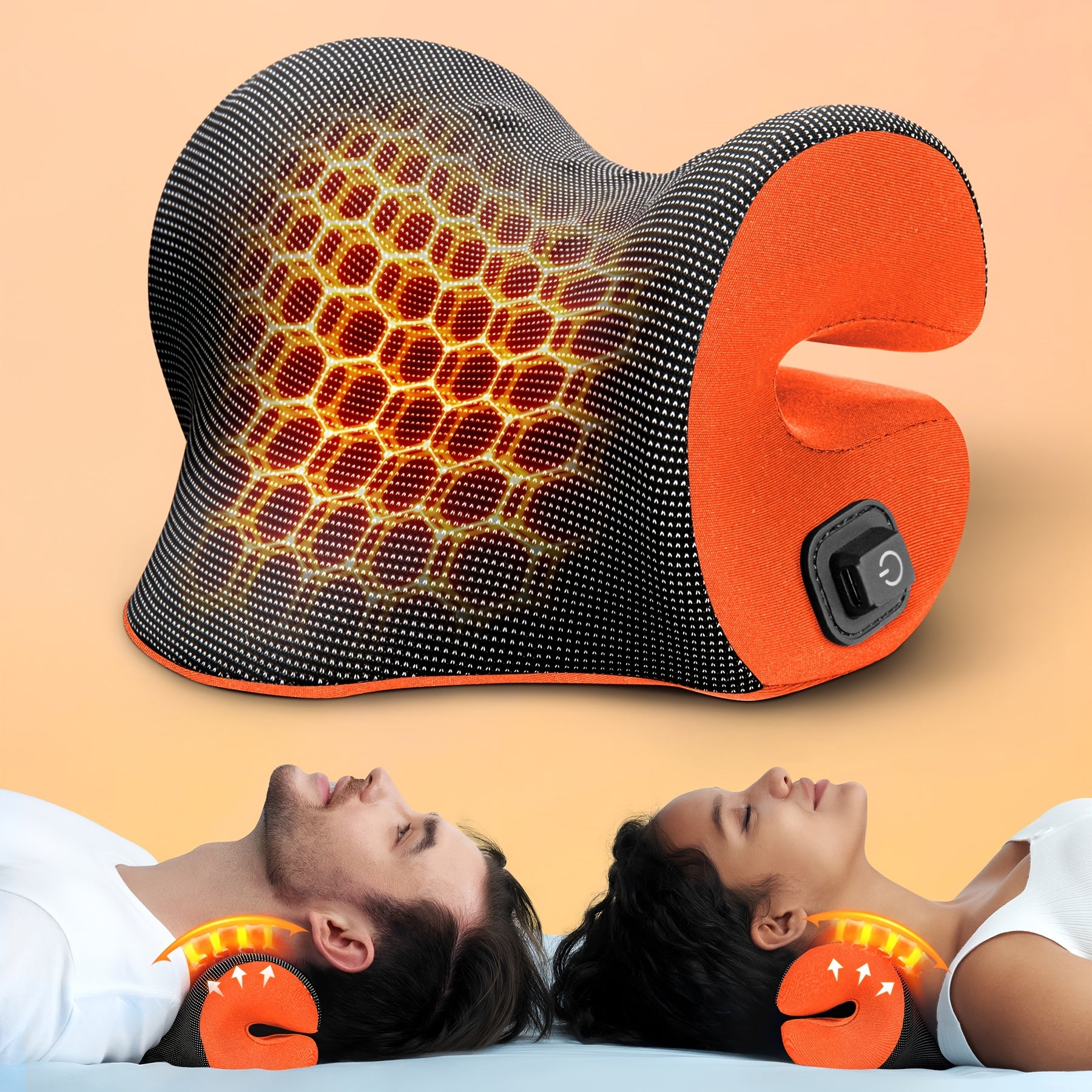 Heated Neck & Shoulder Wrap – Graphene Heating, Adjustable Temperature, Portable Design
