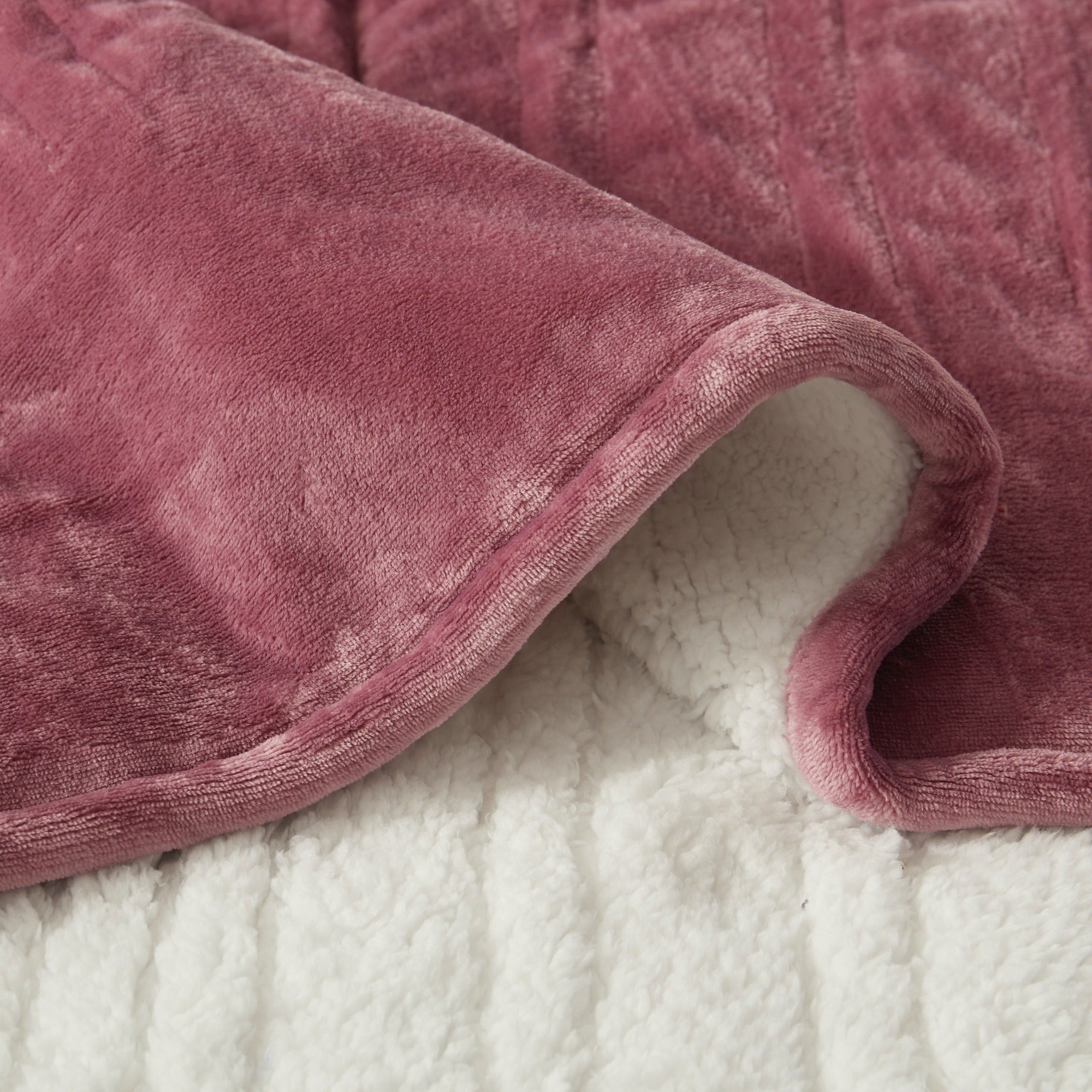 Electric Heated Throw Blanket – Temperature Control, Auto Shut-Off, Machine Washable