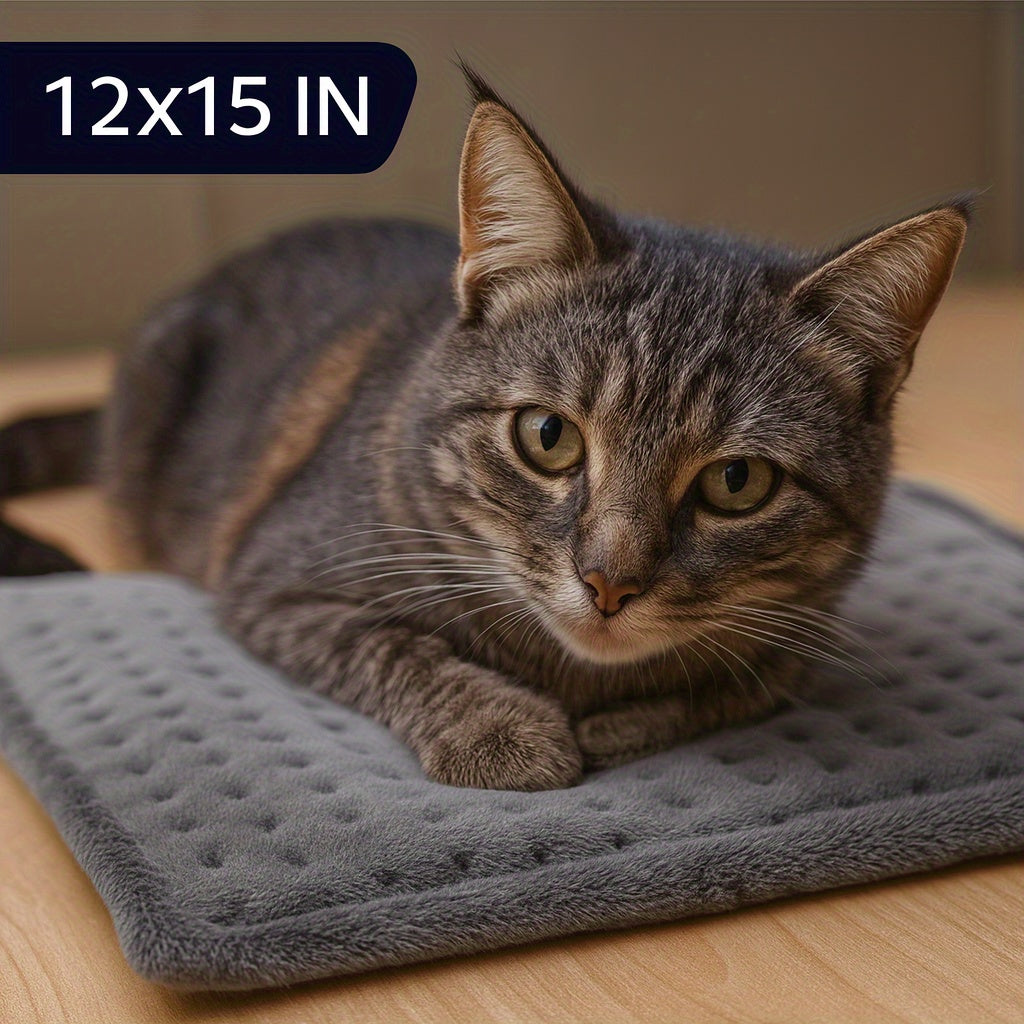 Electric Heating Pad for Back & Legs – Graphene Heating, Thick Flannel, Machine Washable