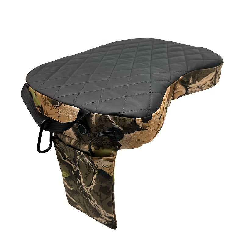USB Heated Hunting Seat, Foldable Portable Heating Seat Cushion for Outdoor Camping, Fishing & Stadium Use