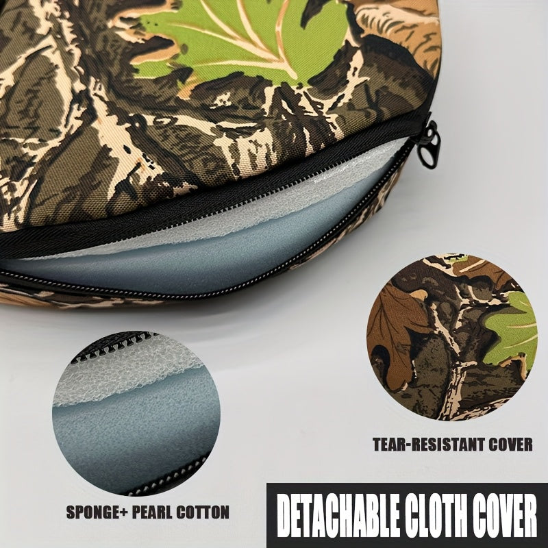 USB Heated Hunting Seat, Foldable Portable Heating Seat Cushion for Outdoor Camping, Fishing & Stadium Use