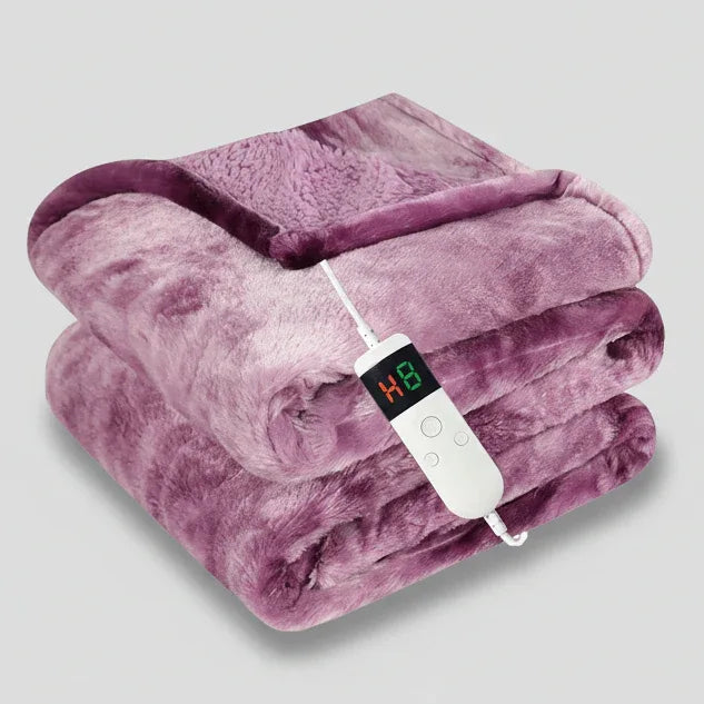 Electric Heated Throw Blanket – Rapid Heating, Adjustable Temperature, Washable - Thermeva