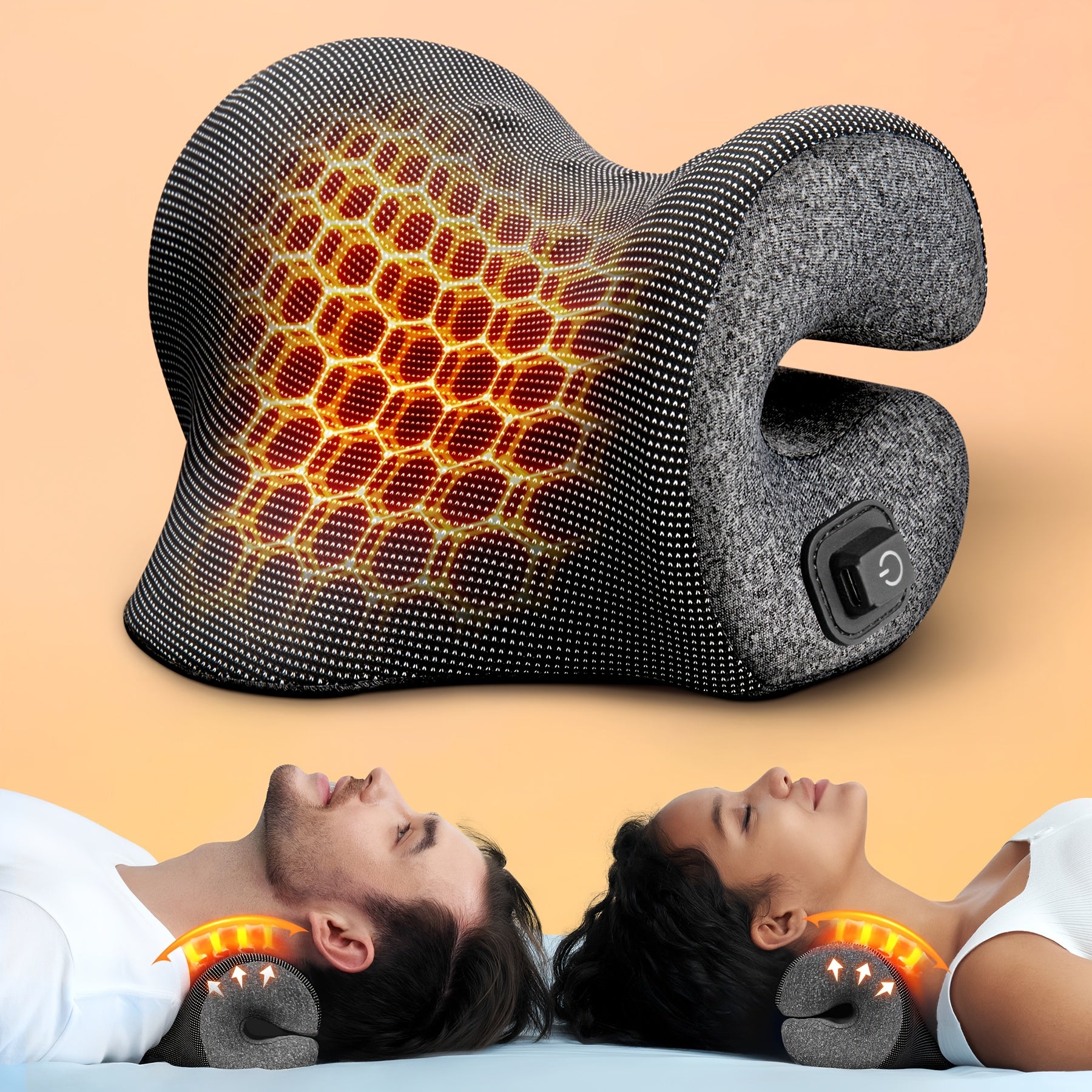Heated Neck & Shoulder Wrap – Graphene Heating, Adjustable Temperature, Portable Design