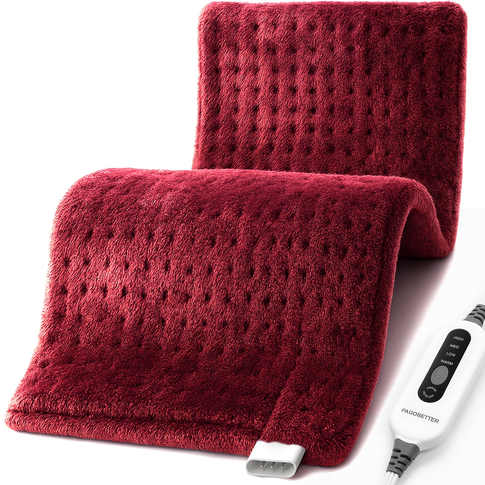 Heating Pad for Back & Body – Ultra-Soft Fabric, Dry & Moist Heat