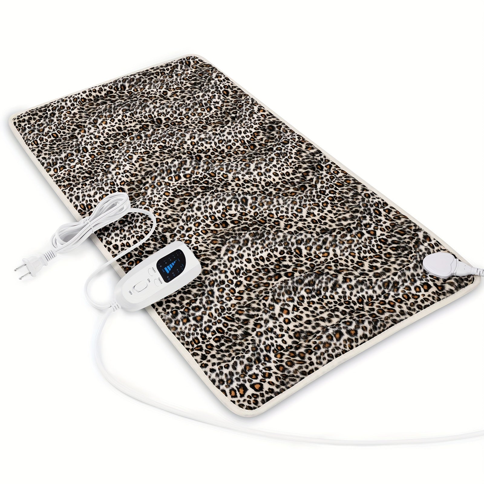 Electric Heating Pad for Back & Body – 6 Heat Levels, Machine Washable