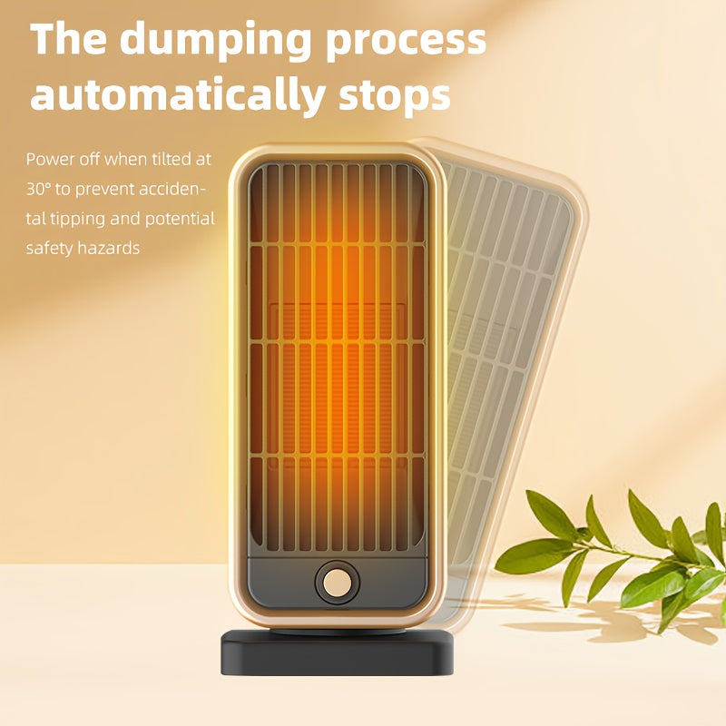 500W PTC Tower Space Heater for Indoor Use – Energy-Efficient Electric Heater with Tip-Over Protection