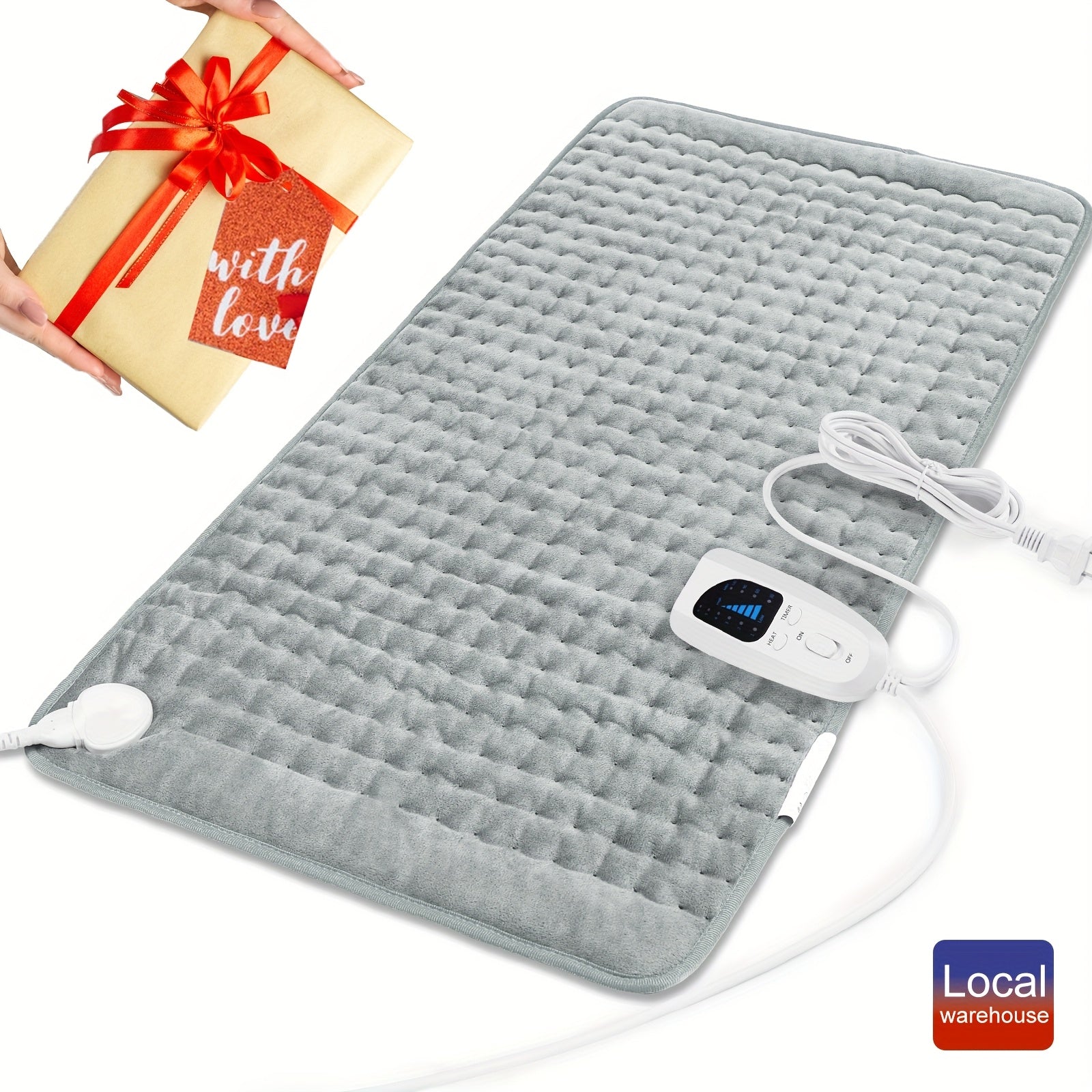 Heating Pad for Back & Body – Adjustable Timer & Temperature Control