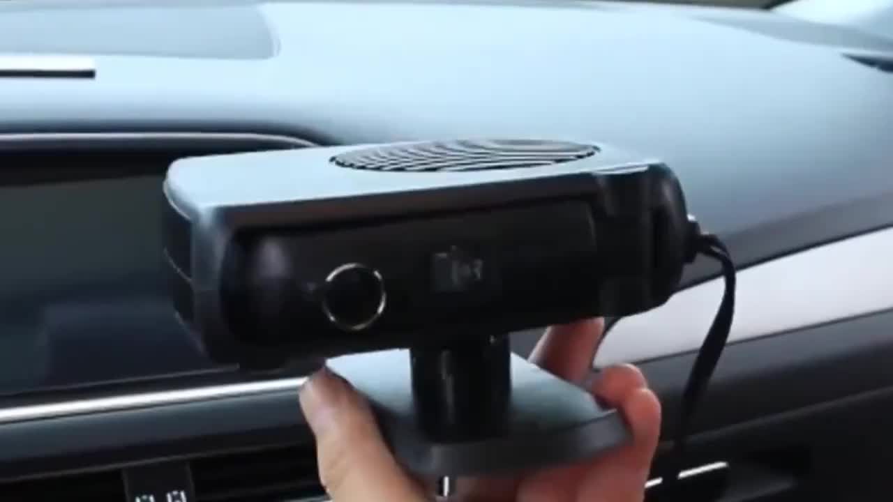 12V 150W Portable Car Heater & Windshield Defroster, Fast Heating Fan for Cars, Trucks & RVs