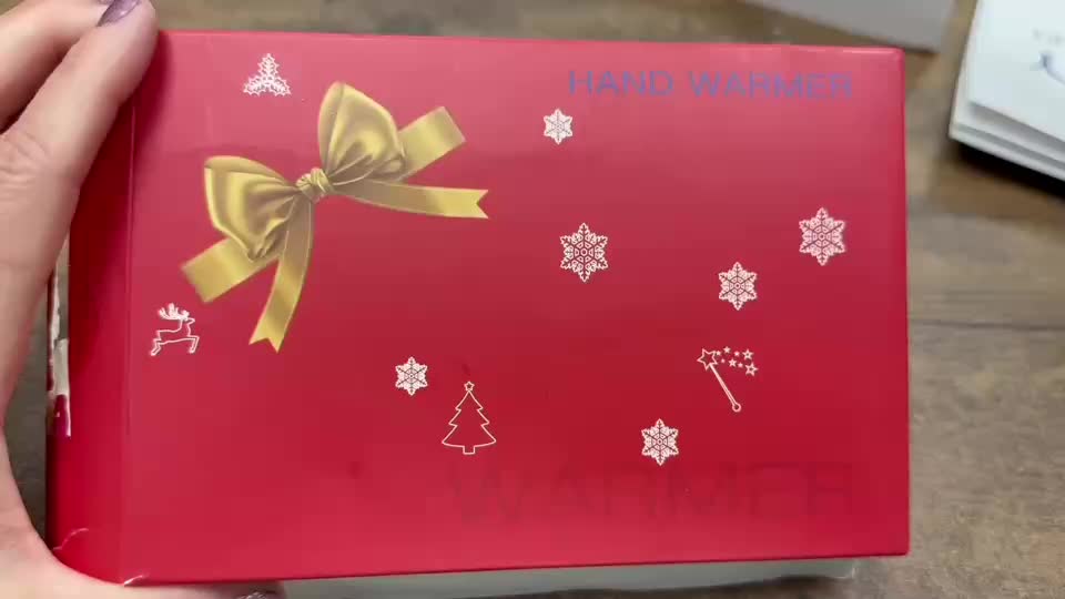 USB Electric Hand Warmer with Digital Display, Dual Heat Modes, Portable Pocket Hand Heater for Indoor & Outdoor Use