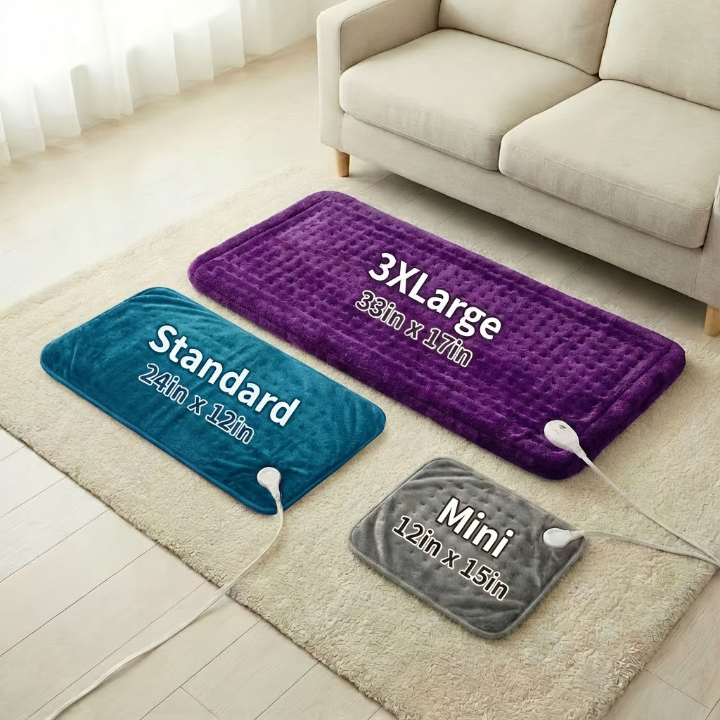 Heating Pad for Back & Body – Ultra-Soft Fabric, Dry & Moist Heat