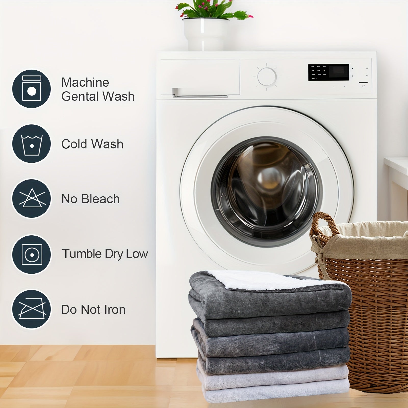 Electric Heated Blanket – Soft Flannel, Fast Warm-Up, Auto Shut-Off