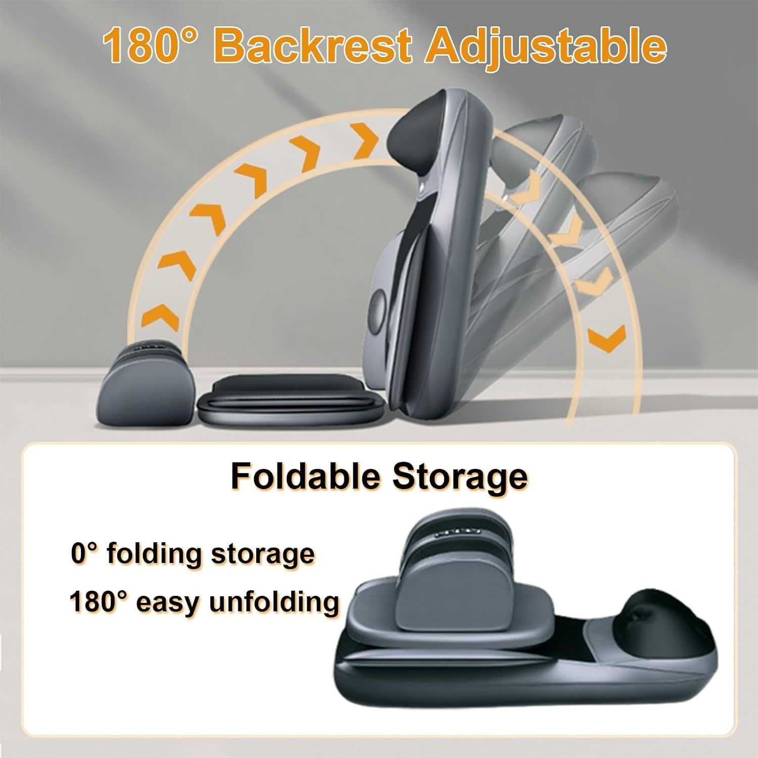 Full Body Massage Cushion for Neck Back & Waist, Vibration Massage Pad, Foldable for Home Office & Car