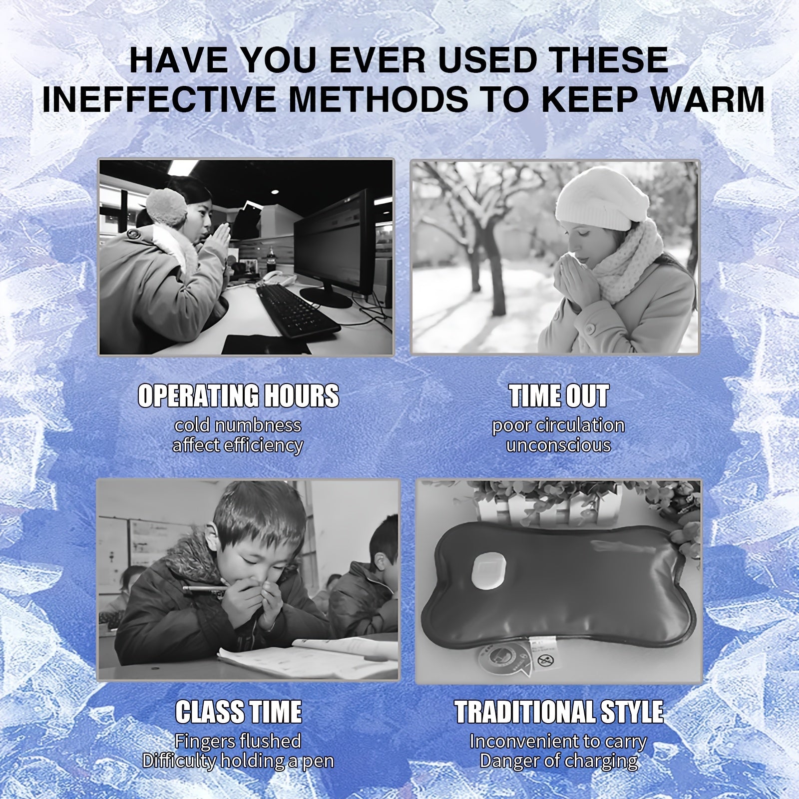 30 Pairs of Heated Gloves, Suitable for Skiers, Fishermen, Hunters, And Campers, Providing 10 Hours of Warmth