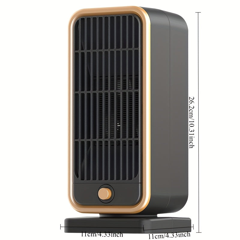 500W PTC Tower Space Heater for Indoor Use – Energy-Efficient Electric Heater with Tip-Over Protection