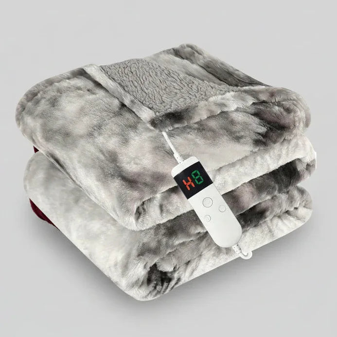 Electric Heated Throw Blanket – Rapid Heating, Adjustable Temperature, Washable - Thermeva